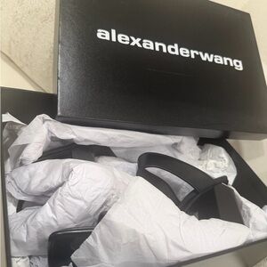 Alexander Wang Black Sila Sandals